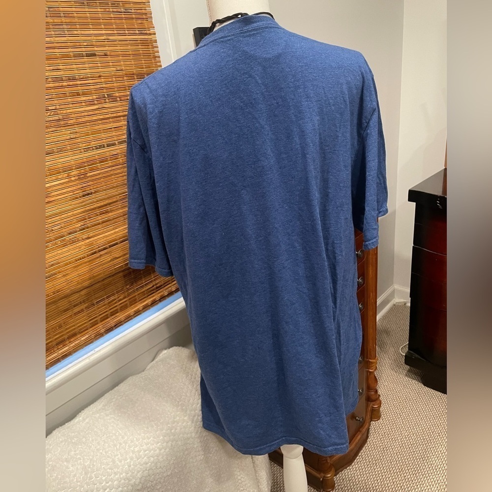 BLUE TEE - Picture 3 of 4